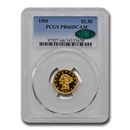 1901 $2.50 Liberty Gold Quarter Eagle PR-66 DCAM PCGS CAC