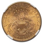 1901 $20 Liberty Gold Double Eagle MS-63 NGC