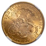 1901 $20 Liberty Gold Double Eagle MS-65 NGC