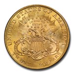 1901 $20 Liberty Gold Double Eagle MS-65 PCGS CAC