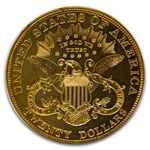 1901 $20 Liberty Gold Double Eagle PF-63 Cameo NGC CAC
