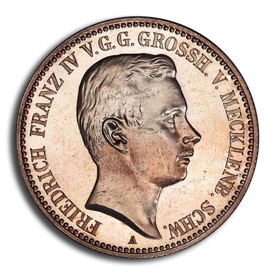 1901-A Germany Silver 2 Mark Franz IV PR-66 Cameo PCGS (M-S)