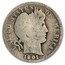 1901 Barber Dime Good/VG