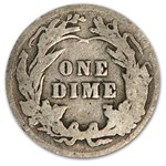 1901 Barber Dime Good/VG