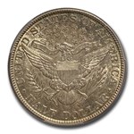 1901 Barber Half Dollar AU-58 PCGS