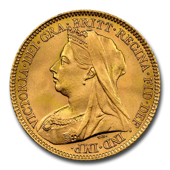 1901 Great Britain Gold Half Sovereign Victoria MS-65 NGC 1901 Great Britain Gold Half Sovereign Victoria MS-65 NGC