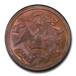 1901 Great Britain Penny Token MS-63 PCGS (Red/Brown)
