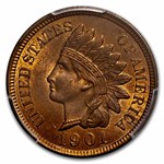 1901 Indian Head Cent MS-64 PCGS (Red/Brown)
