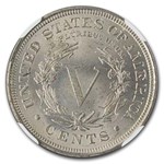 1901 Liberty Head V Nickel MS-64 NGC