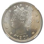 1901 Liberty Head V Nickel MS-66+ NGC