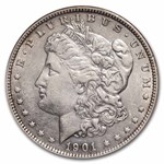 1901 Morgan Dollar AU-50 NGC