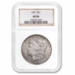 1901 Morgan Dollar AU-50 NGC