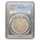 1901 Morgan Dollar AU-55 PCGS
