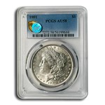 1901 Morgan Dollar AU-58 PCGS