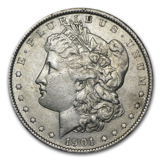 1901 Morgan Dollar AU