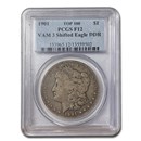 1901 Morgan Dollar Fine-12 PCGS (VAM 3 Shifted Eagle DDR) 1901 Morgan Dollar Fine-12 PCGS (VAM 3 Shifted Eagle DDR)