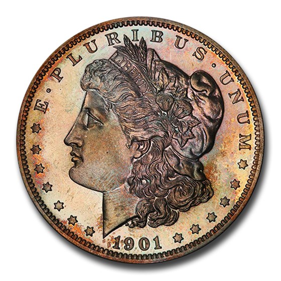 1901 Morgan Dollar PR-65 PCGS 1901 Morgan Dollar PR-65 PCGS