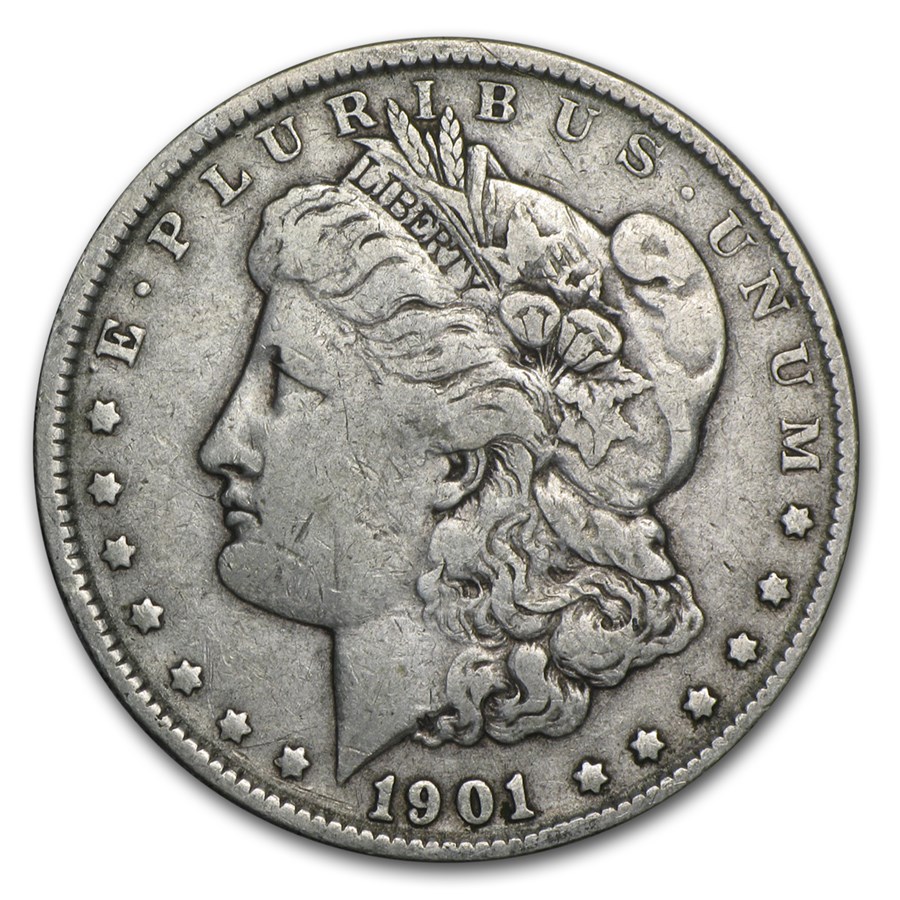 1901 Morgan Dollar VF