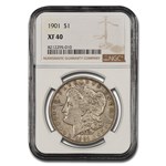 1901 Morgan Dollar XF-40 NGC