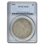 1901 Morgan Dollar XF-40 PCGS