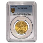 1901-O $10 Liberty Gold Eagle MS-62 PCGS