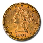 1901-O $10 Liberty Gold Eagle MS-63 PCGS
