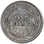 1901-O Barber Dime XF