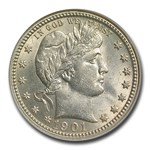1901-O Barber Quarter MS-62 NGC