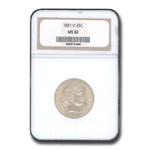 1901-O Barber Quarter MS-62 NGC