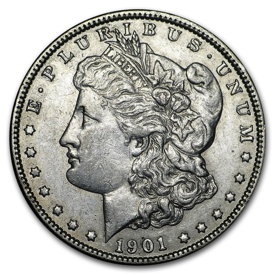 1901-O Morgan Dollar AU