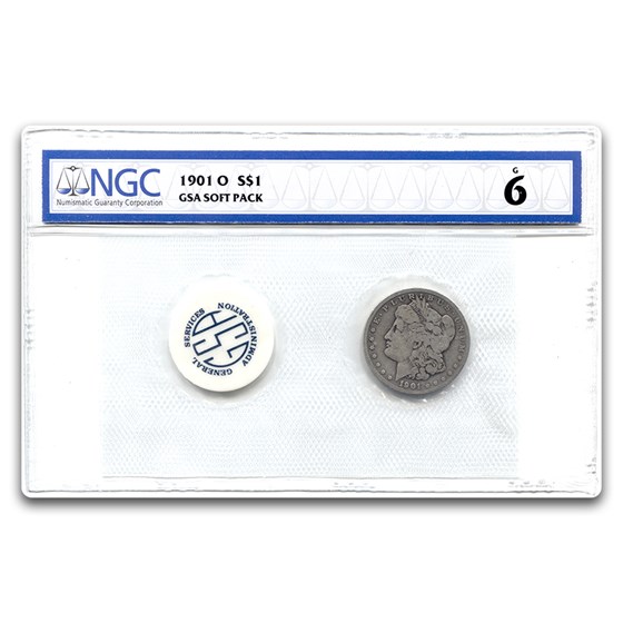 1901-O Morgan Dollar Good-6 NGC (GSA Soft Pack)
