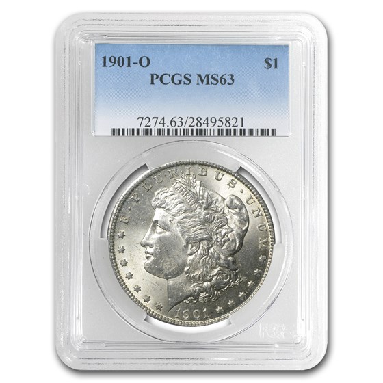 1901-O Morgan Dollar MS-63 PCGS 1901-O Morgan Dollar MS-63 PCGS