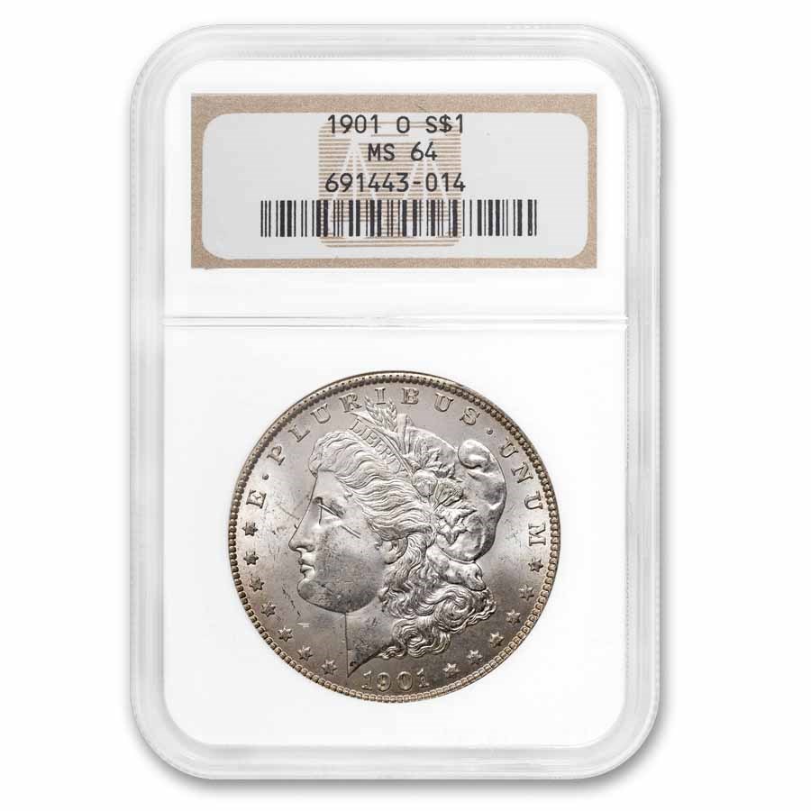 1901-O Morgan Dollar MS-64 NGC