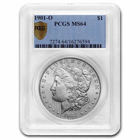 1901-O Morgan Dollar MS-64 PCGS 1901-O Morgan Dollar MS-64 PCGS