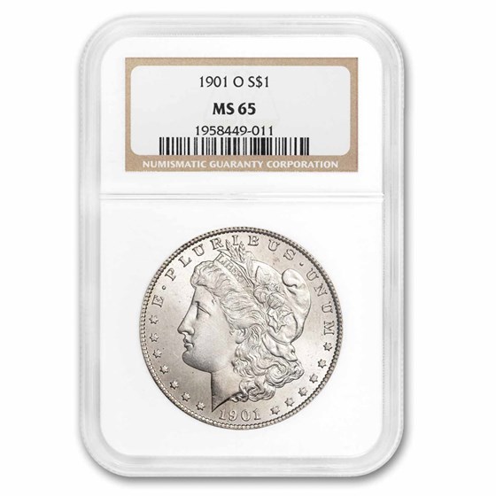 1901-O Morgan Dollar MS-65 NGC 1901-O Morgan Dollar MS-65 NGC
