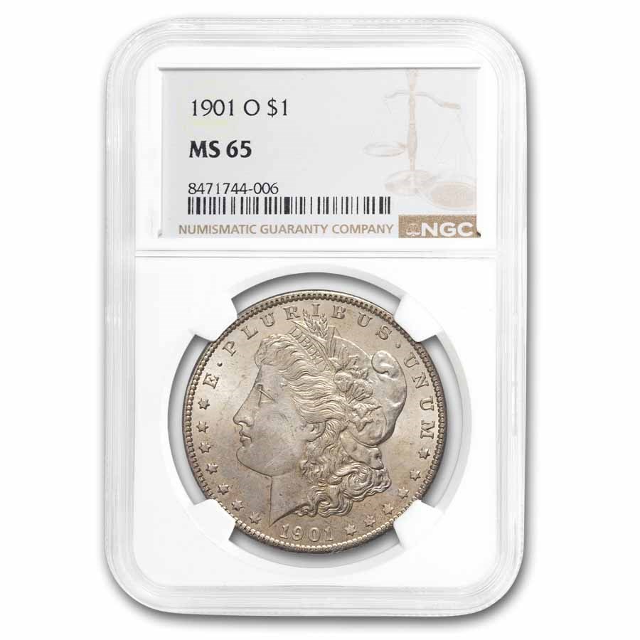 1901-O Morgan Dollar MS-65 NGC