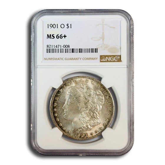 1901-O Morgan Dollar MS-66+ NGC