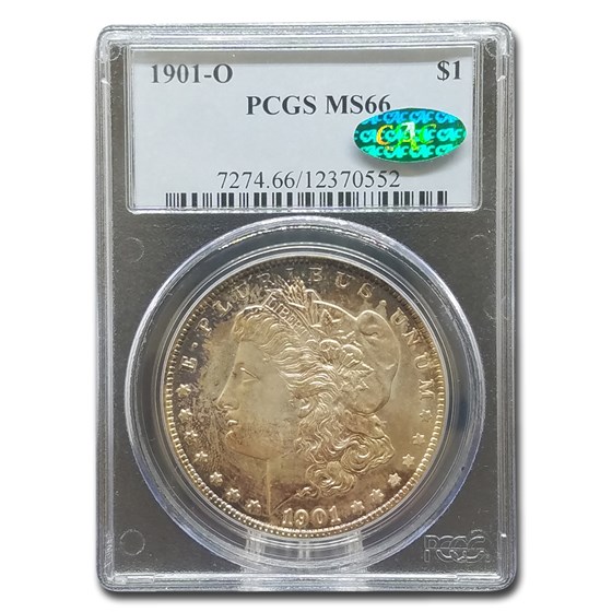 1901-O Morgan Dollar MS-66 PCGS CAC 1901-O Morgan Dollar MS-66 PCGS CAC