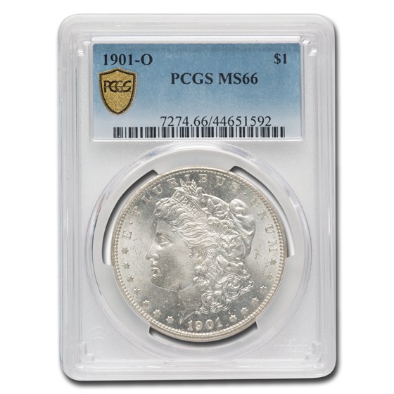 1901-O Morgan Dollar MS-66 PCGS 1901-O Morgan Dollar MS-66 PCGS