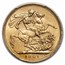 1901-P Australia Gold Sovereign Victoria Veil Head MS-62 PCGS