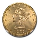 1901-S $10 Liberty Gold Eagle MS-63 NGC CAC