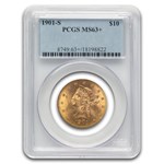 1901-S $10 Liberty Gold Eagle MS-63+ PCGS