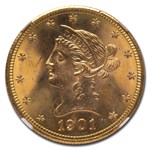 1901-S $10 Liberty Gold Eagle MS-65 NGC (Green Label)