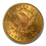 1901-S $10 Liberty Gold Eagle MS-65+ PCGS CAC