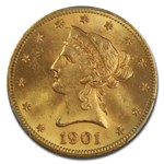 1901-S $10 Liberty Gold Eagle MS-65 PCGS