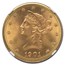 1901-S $10 Liberty Gold Eagle MS-66 NGC