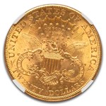 1901-S $20 Liberty Gold Double Eagle MS-61 NGC