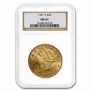 1901-S $20 Liberty Gold Double Eagle MS-62 NGC