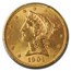 1901-S $5 Liberty Gold Half Eagle MS-65 PCGS