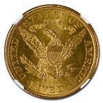 1901-S $5 Liberty Gold Half Eagle MS-66 NGC